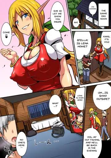 [Haneinu] Elf Oyako to Pakopako Ibunka Kouryuu! ~Lena Hen~ | Having a Culture Exchange With an Elf Mother and Daughter ~Lena Edition~ Fhentai - Page 51