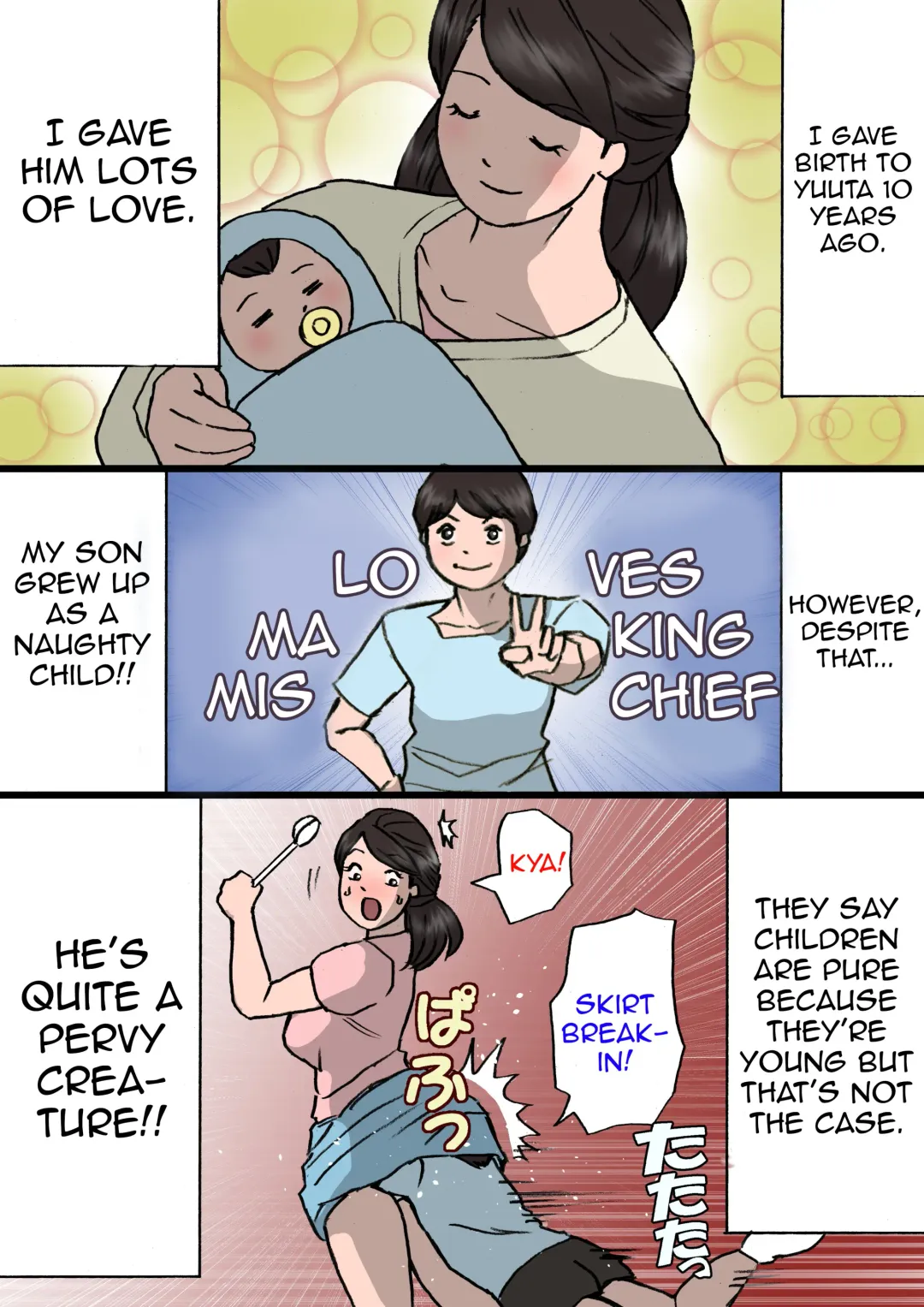 Okaa-san wa Itazura Musuko o Okorenai Fhentai - Page 11