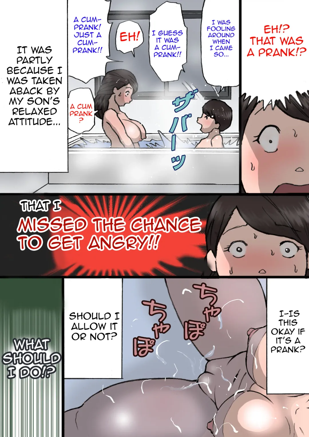 Okaa-san wa Itazura Musuko o Okorenai Fhentai - Page 22