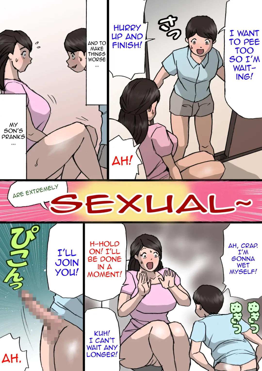 Okaa-san wa Itazura Musuko o Okorenai Fhentai - Page 6