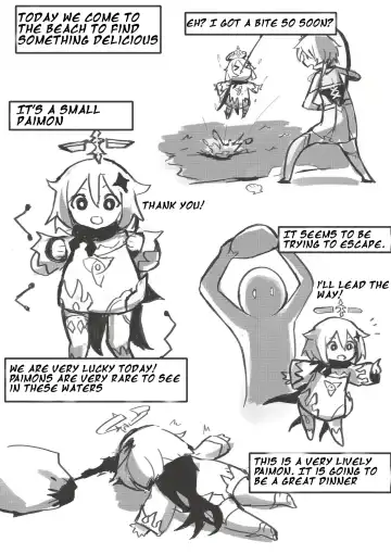 [Jacky Knee-san] 派蒙美食 (Genshin Impact) | Paimon Food Fhentai - Page 2