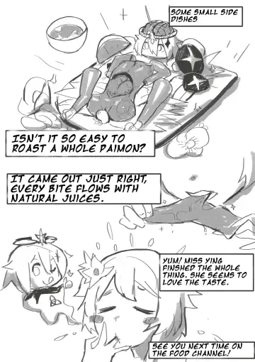 [Jacky Knee-san] 派蒙美食 (Genshin Impact) | Paimon Food Fhentai - Page 5