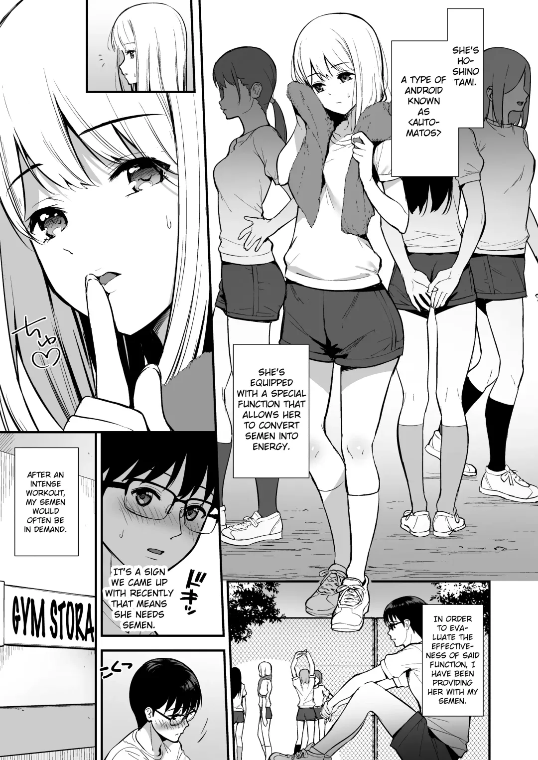 [Nagareboshi] Kanojo wa Boku no Taieki de Ugoite iru - Her Body is Driven by My Love  Phase. 02 Fhentai - Page 2