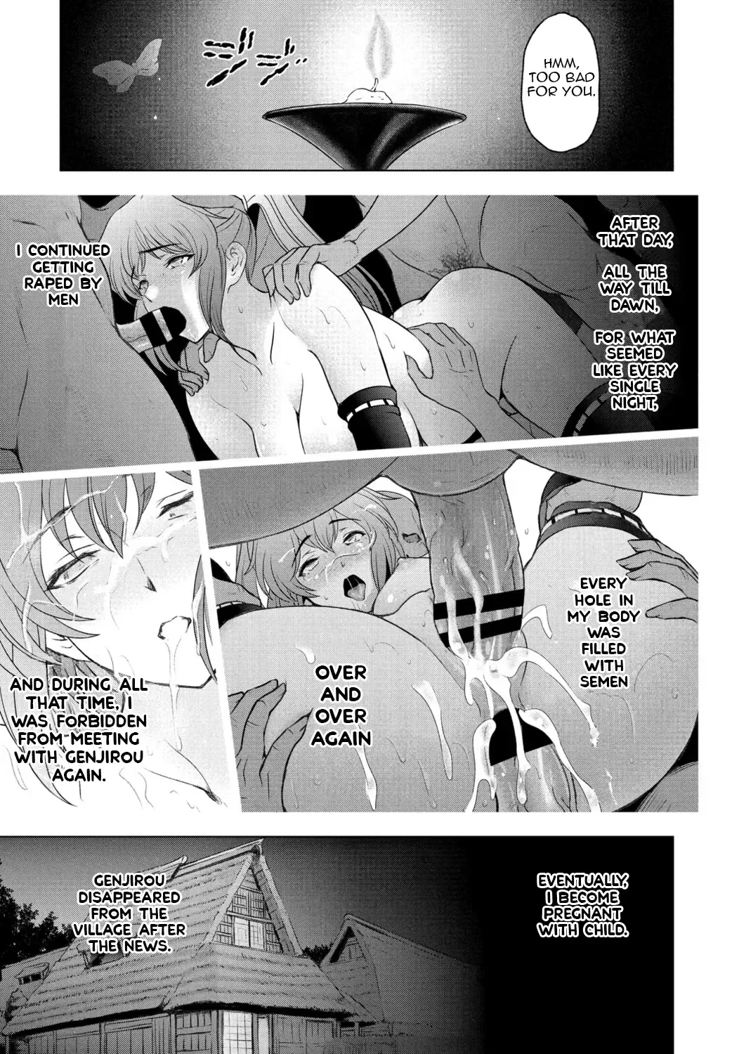 [Sena Youtarou] Nettori Netorare Ch. 9 -Kunoichi Kureha no Baai Kouhen- Fhentai - Page 19