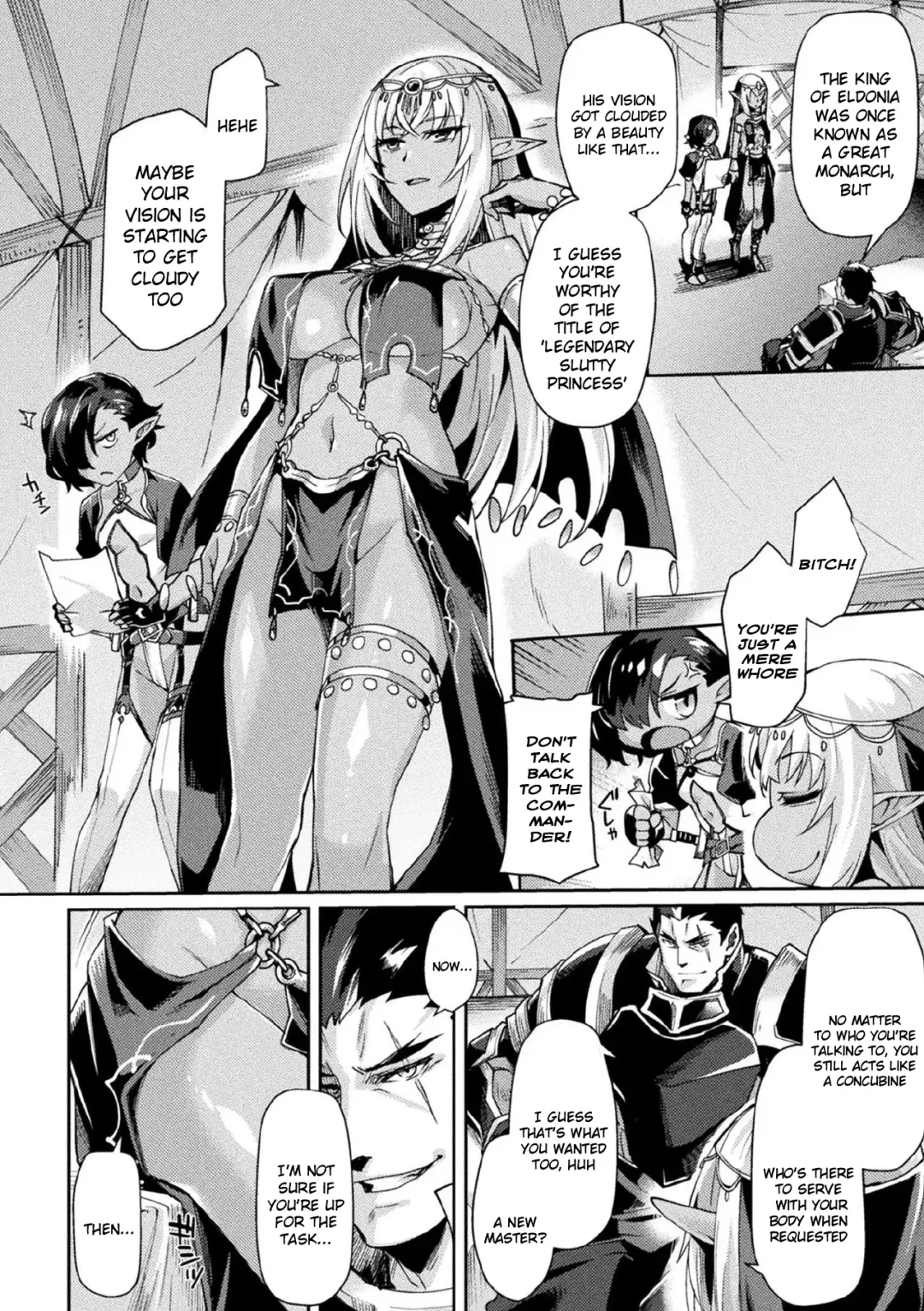 [Tsukitokage] Kuroinu II ~Inyoku ni Somaru Haitoku no Miyako, Futatabi~ THE COMIC Chapter 6 (decensored) Fhentai - Page 6
