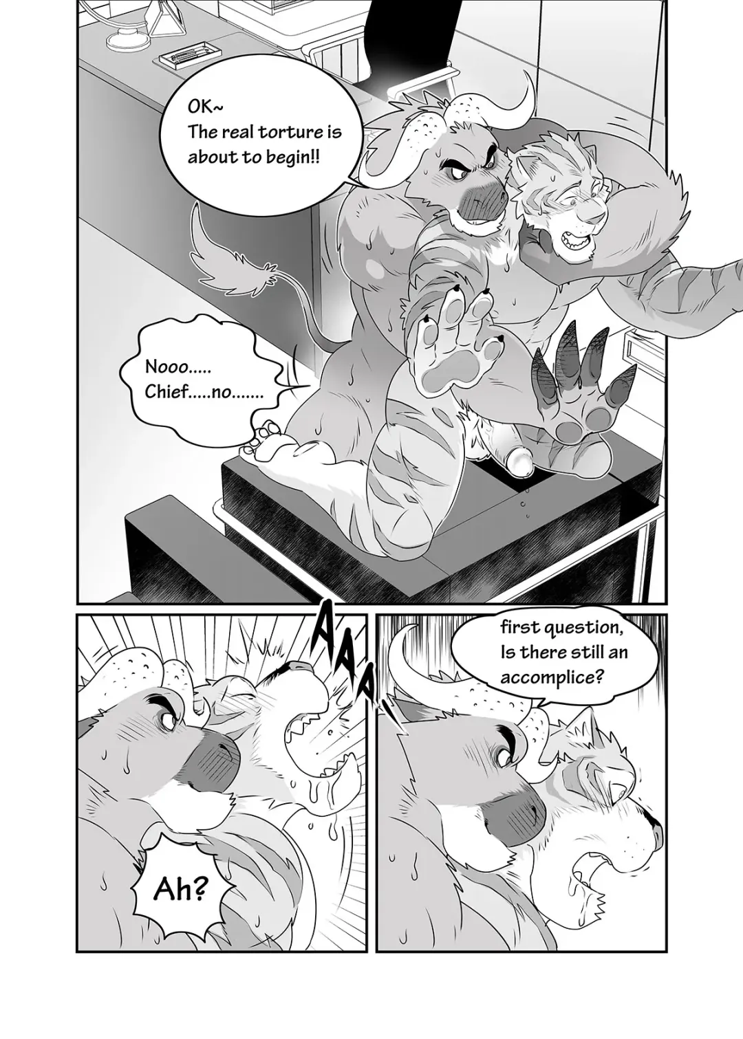 [Kuma Hachi] chief bogo found a dirty police Fhentai - Page 12