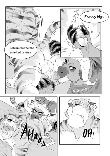 [Kuma Hachi] chief bogo found a dirty police Fhentai - Page 7