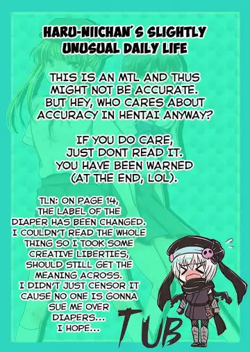 [Nakari Sai] Haru Nii-chan no Chotto Ijou na Nichijou | Haru-niichan's Slightly Unusual Daily Life Fhentai - Page 17