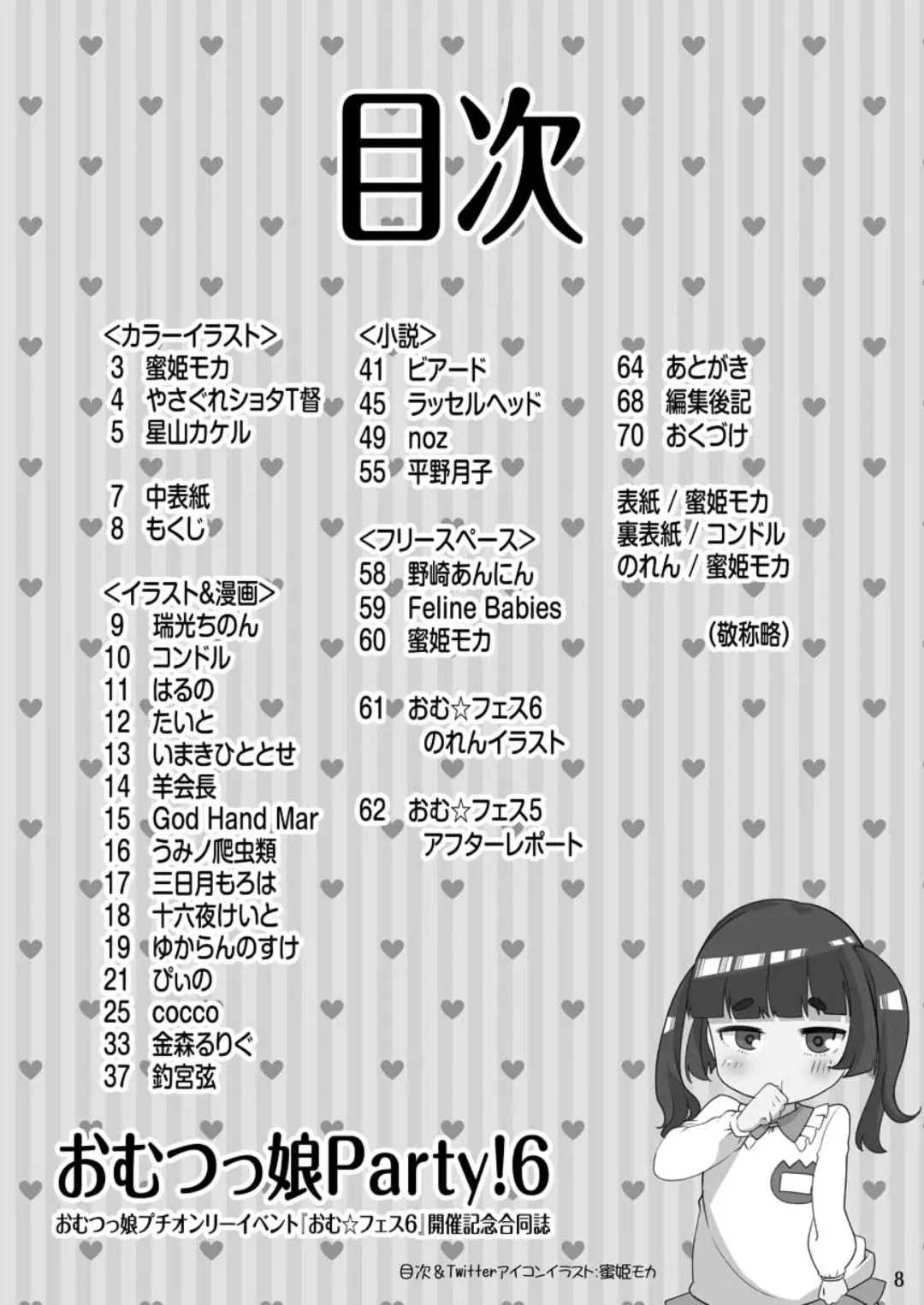 [Cocco - Goya] "Omutsukko PARTY! 6" Omutsukko Petit Only Event Omu Fes 6 Kaisai Kinen Goudoushi Fhentai - Page 8