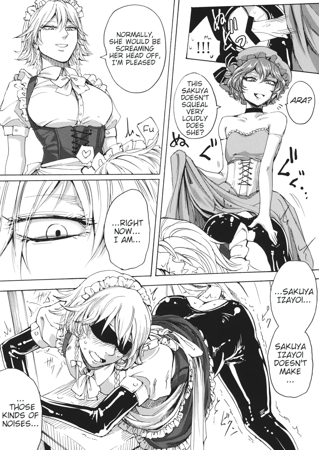 [Hasebe Souutsu] Boku wa Izayoi Sakuya ni Naritai | I Want to Be Sakuya Izayoi Fhentai - Page 11