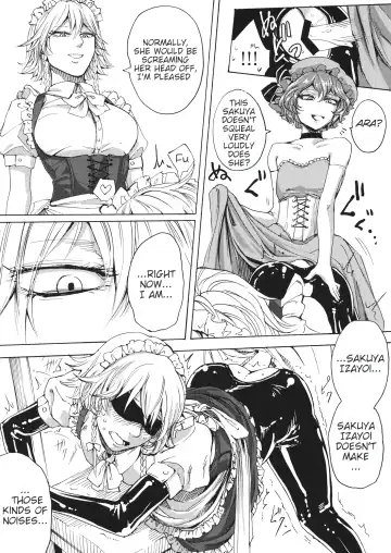 [Hasebe Souutsu] Boku wa Izayoi Sakuya ni Naritai | I Want to Be Sakuya Izayoi Fhentai - Page 11
