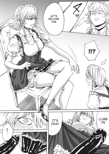 [Hasebe Souutsu] Boku wa Izayoi Sakuya ni Naritai | I Want to Be Sakuya Izayoi Fhentai - Page 17