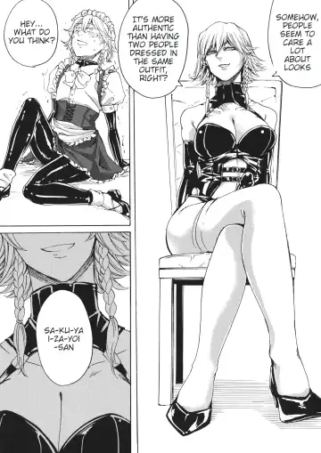 [Hasebe Souutsu] Boku wa Izayoi Sakuya ni Naritai | I Want to Be Sakuya Izayoi Fhentai - Page 21