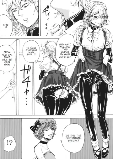 [Hasebe Souutsu] Boku wa Izayoi Sakuya ni Naritai | I Want to Be Sakuya Izayoi Fhentai - Page 9