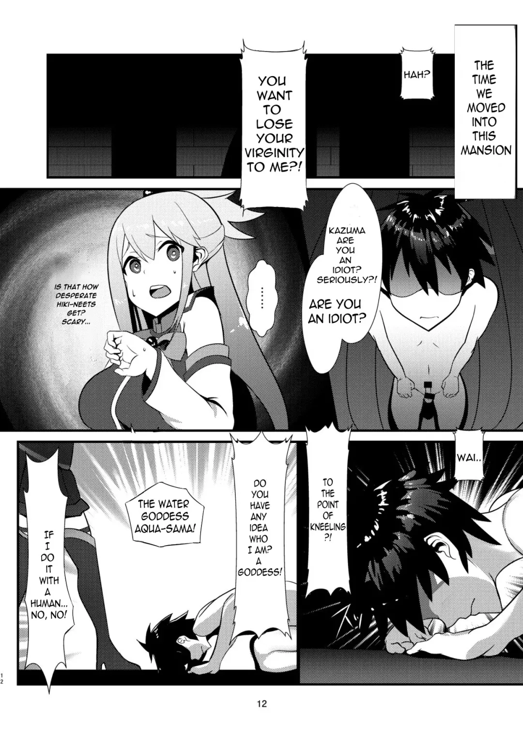 [Muunyan] Kono Subarashii Megami kara Syukufuku o! | A Blessing from this Wonderful Goddess Fhentai - Page 12