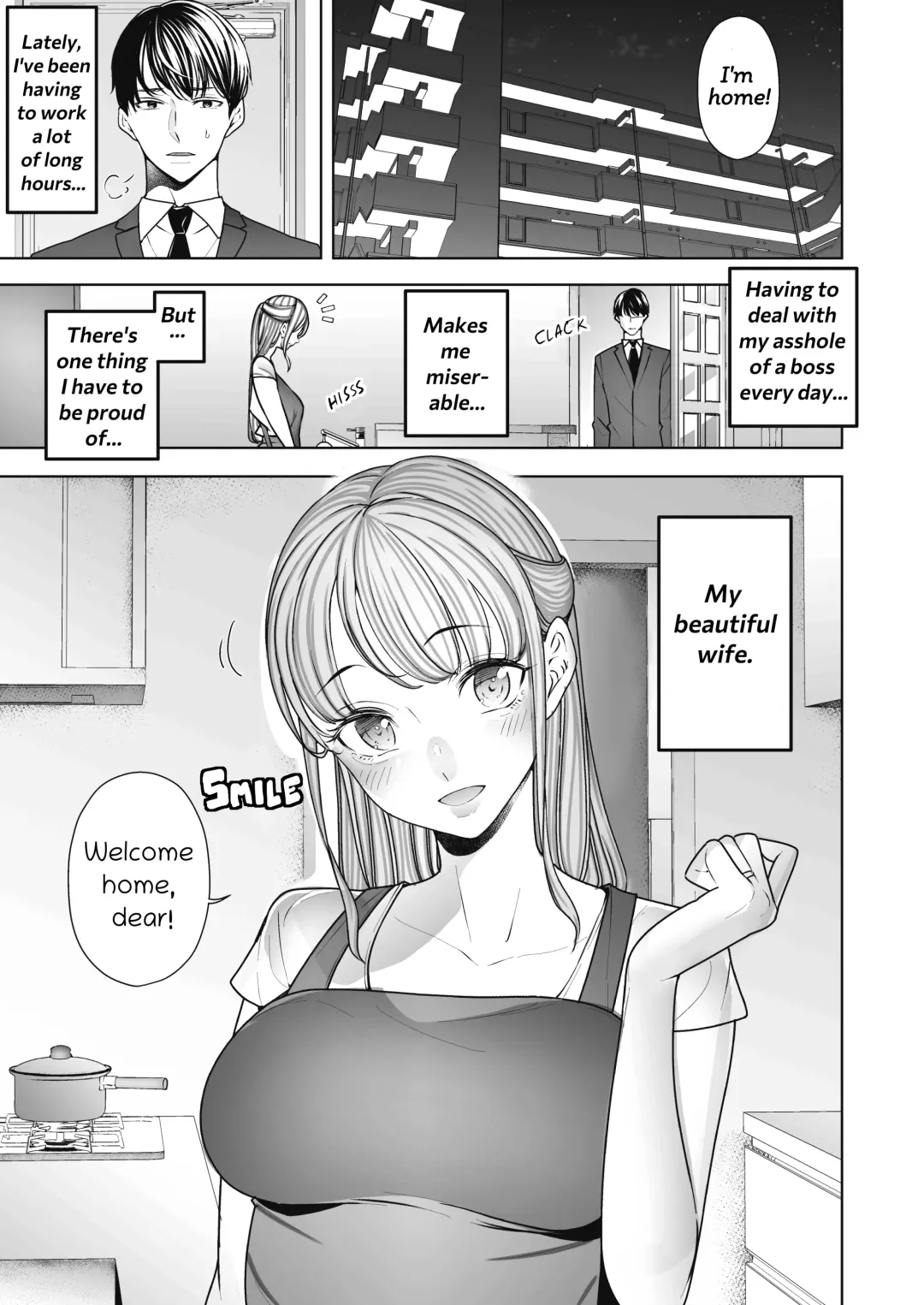 [Sanku] Boku wa Tsuma ga Netorare Nando mo Ikasareru Sugata o Mitsuzuketa. | I Kept Watching While a Man Made My Wife Cum Over and Over (decensored) Fhentai - Page 3