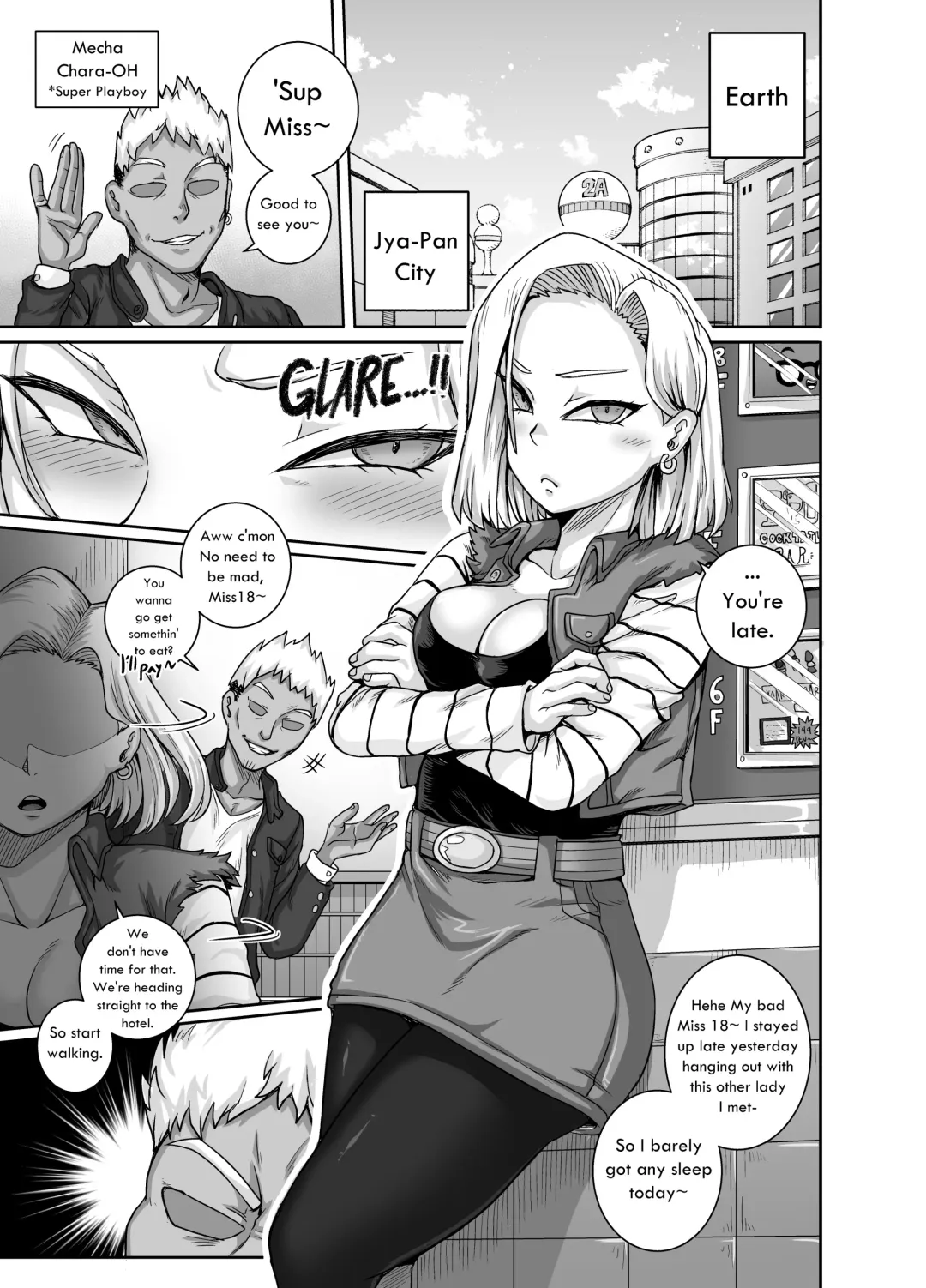 [Juna Juna Juice] Seiyoku ni Katenai Android | The Lady Android who Lost to Lust (decensored) Fhentai - Page 4