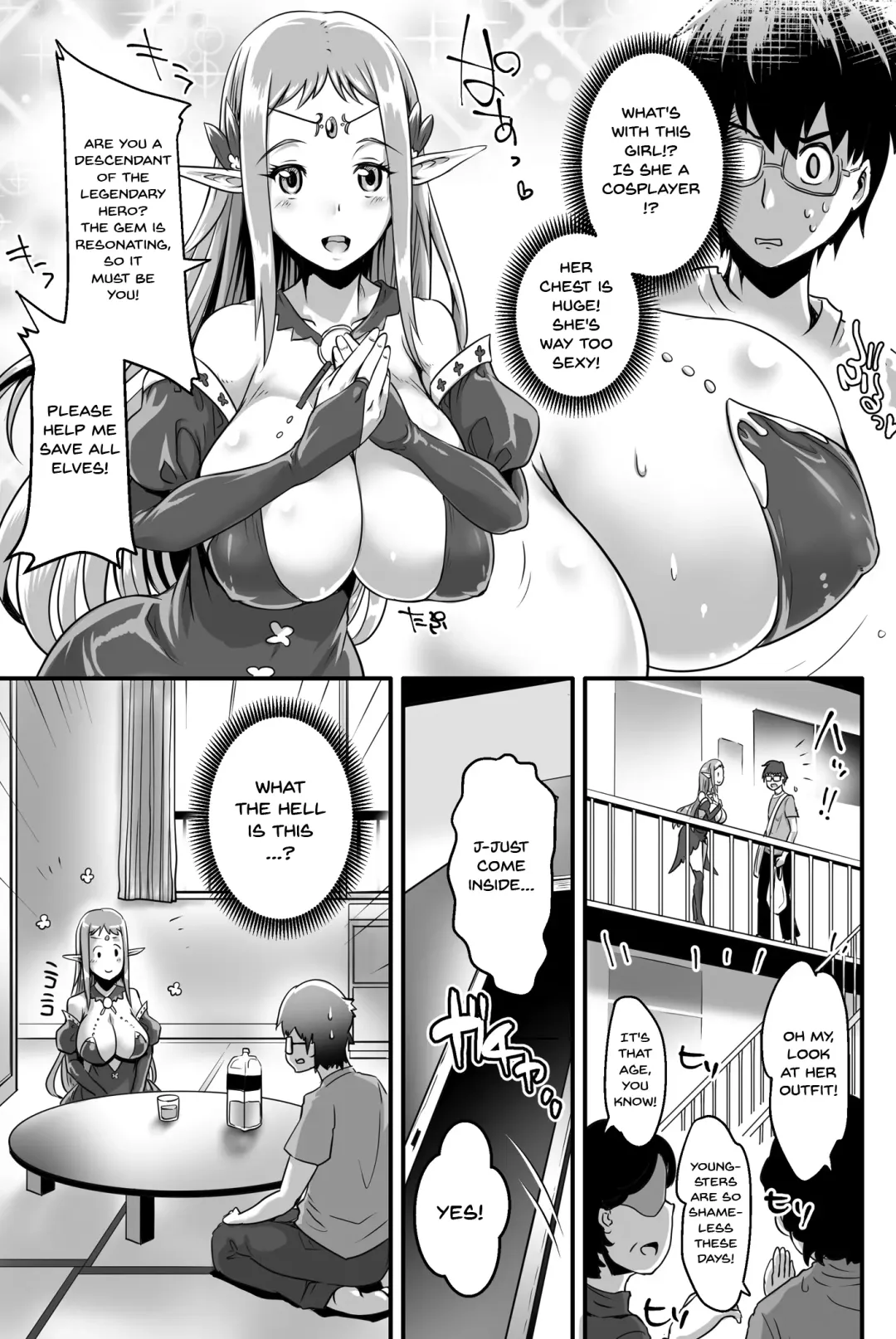 [Lewis Mclaren] Kyonyuu Elf Hime Sofina ga Kita | Here Comes the Big Breasted Elf Princess Sofina Fhentai - Page 5