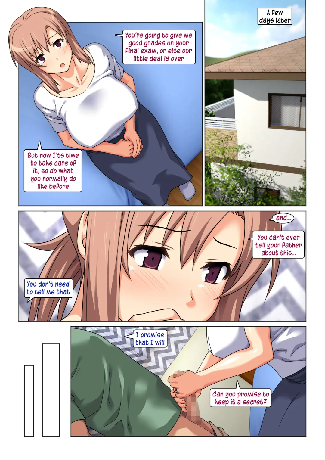 [Kamatori Pokari] Seiseki UP o Jouken ni Mainichi Nuite kureru Okaa-san | His Mother gets him off every day as long as his grades improve Fhentai - Page 14