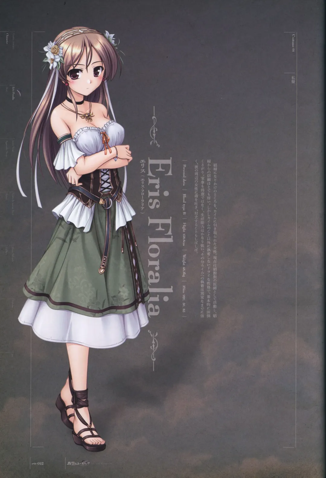 [Bekkankou] Aiyoku no Eustia VISUAL FANBOOK Fhentai - Page 13