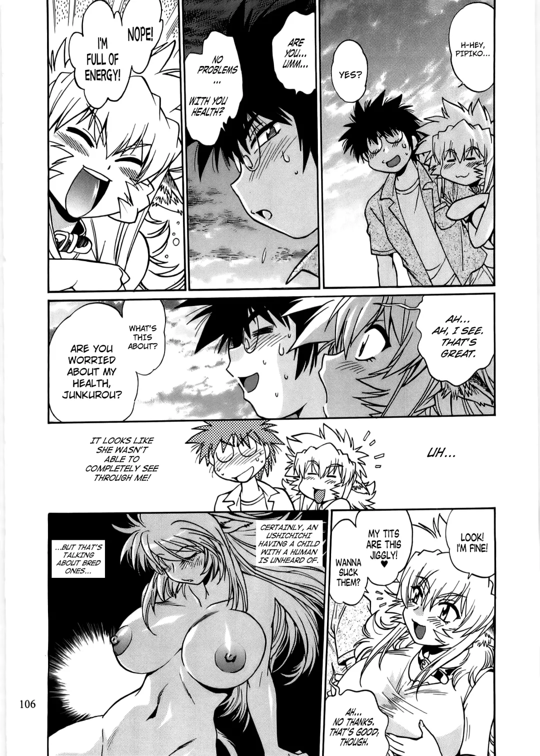 [Manabe Jouji] Koisuru Ushi-Chichi - Dear My Ushi-Chichi 2 Fhentai - Page 105