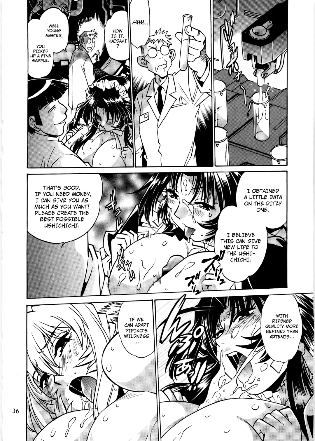 [Manabe Jouji] Koisuru Ushi-Chichi - Dear My Ushi-Chichi 2 Fhentai - Page 35