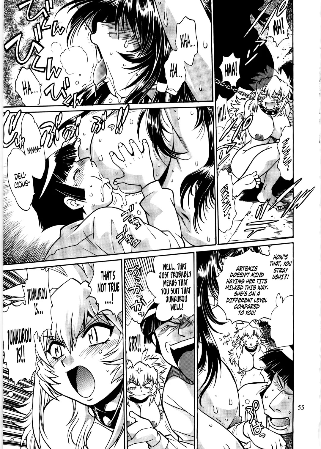 [Manabe Jouji] Koisuru Ushi-Chichi - Dear My Ushi-Chichi 2 Fhentai - Page 54