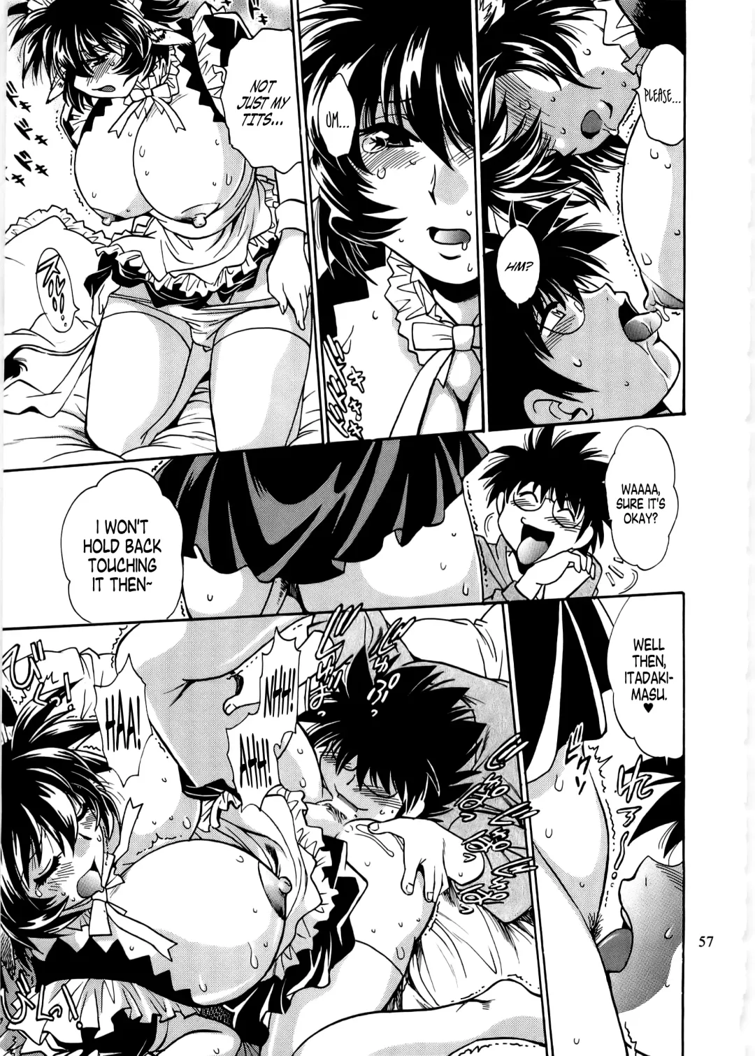 [Manabe Jouji] Koisuru Ushi-Chichi - Dear My Ushi-Chichi 2 Fhentai - Page 56