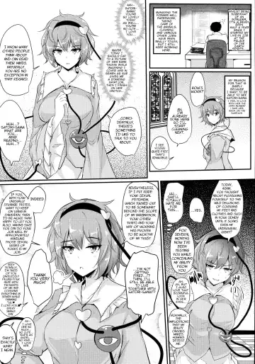 [Poshi] Satori-sama ni Miraretai | I Want To Be Watched By Satori-sama Fhentai - Page 4