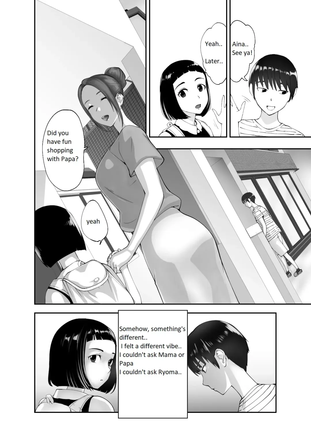 [Pink Taro] Osananajimi ga Mama to Yatte Imasu. | My Childhood Friend is Doing It with My Mom Fhentai - Page 46