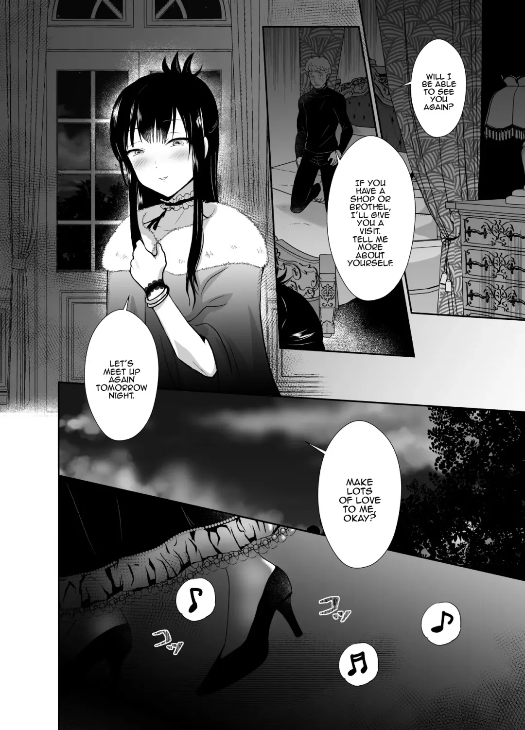 [Taguchi Monyata] Kawaisou na Ouji-sama wa Warui Mahou de Oshiro no Mesu Benki ni Sarete Shimaimashita | The Pitiful Prince was Turned into the Castle's Bitch Toilet Through Evil Magic Fhentai - Page 41