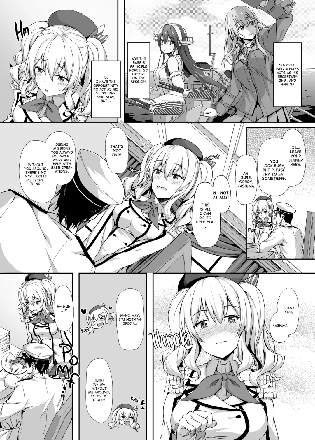 [Awayume] Amaama Kashima | Sweet Sweet Kashima (decensored) Fhentai - Page 3