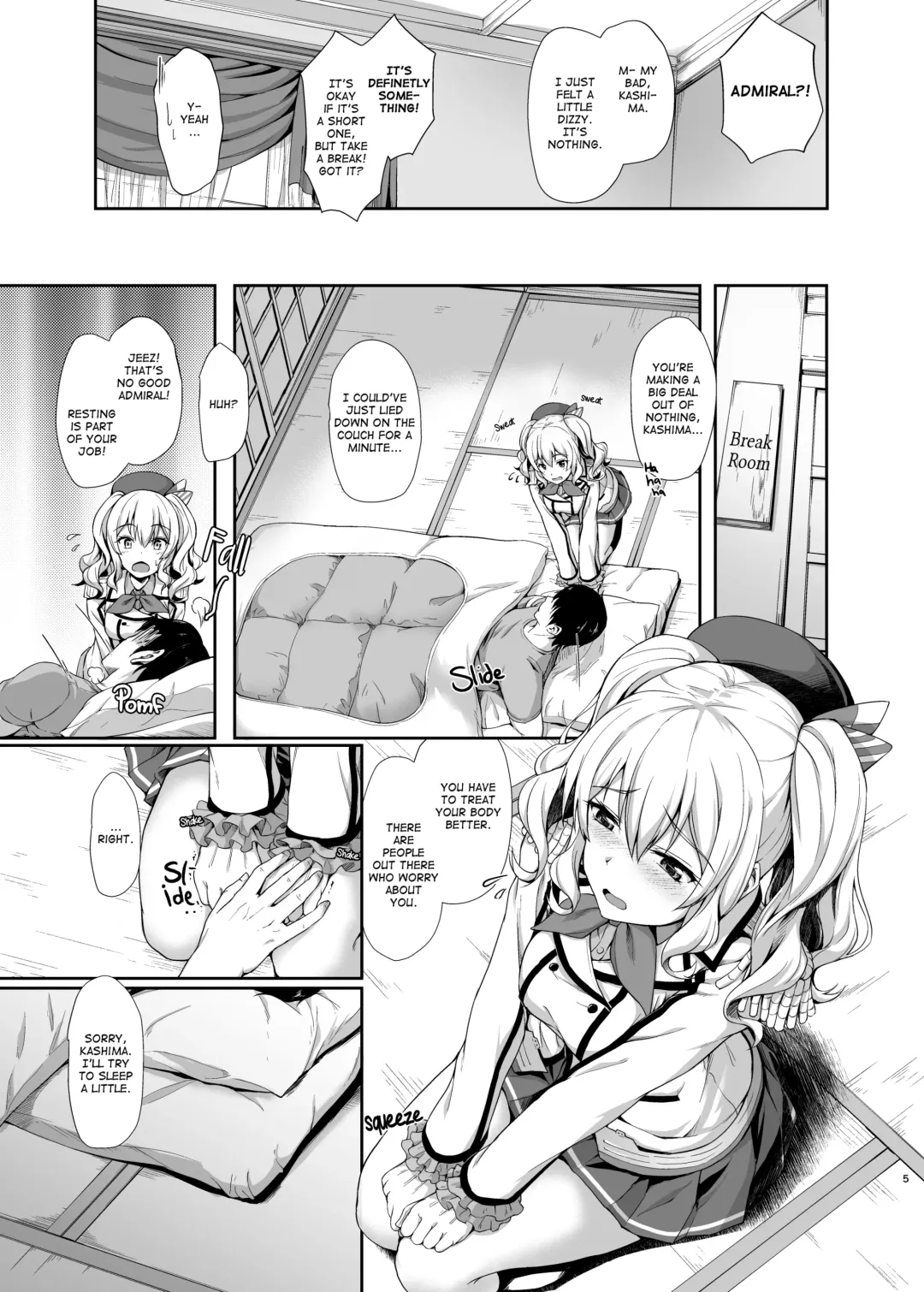 [Awayume] Amaama Kashima | Sweet Sweet Kashima (decensored) Fhentai - Page 4