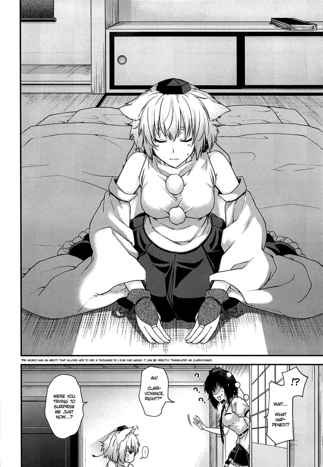 [Hiyoshi Hana] Yotogi Momiji | Sleeping with Momiji Fhentai - Page 7