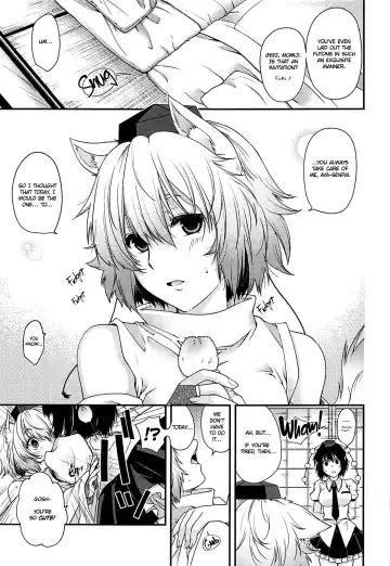 [Hiyoshi Hana] Yotogi Momiji | Sleeping with Momiji Fhentai - Page 8