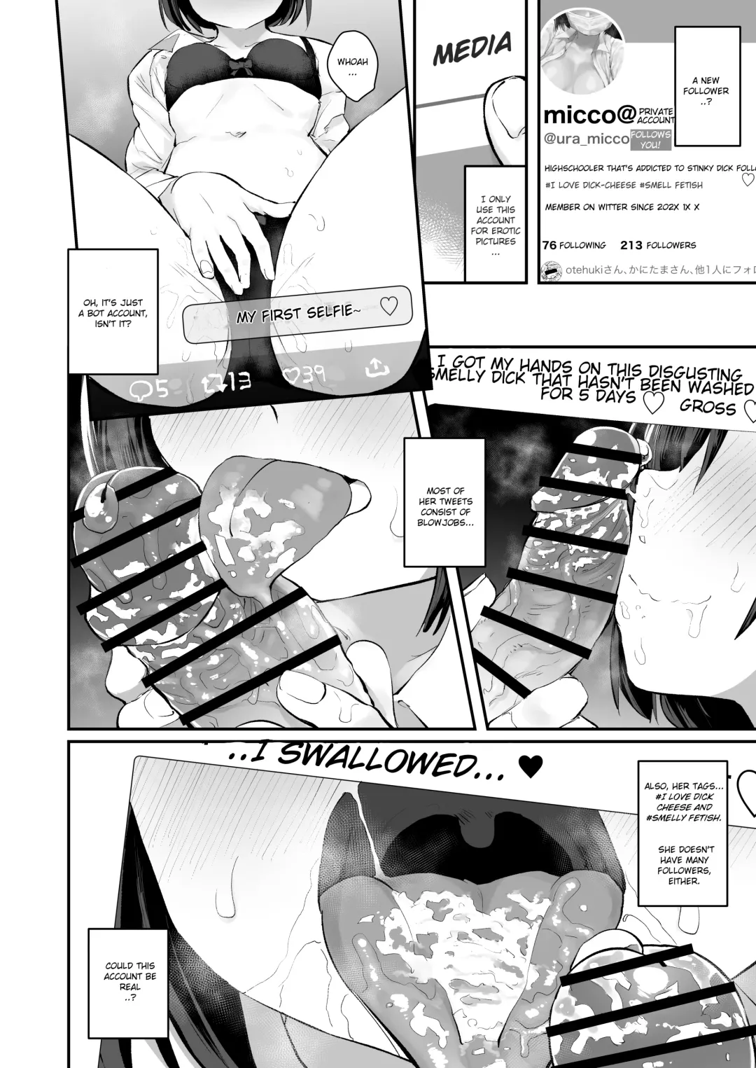 [Anon 2-okunen] Classmate ga Uraaka de Mainichi Ochinpo Asari Shiterukamoshirenai |  My classmate might be surfing the world wide web for dirty dicks with her private acc every day. Fhentai - Page 5