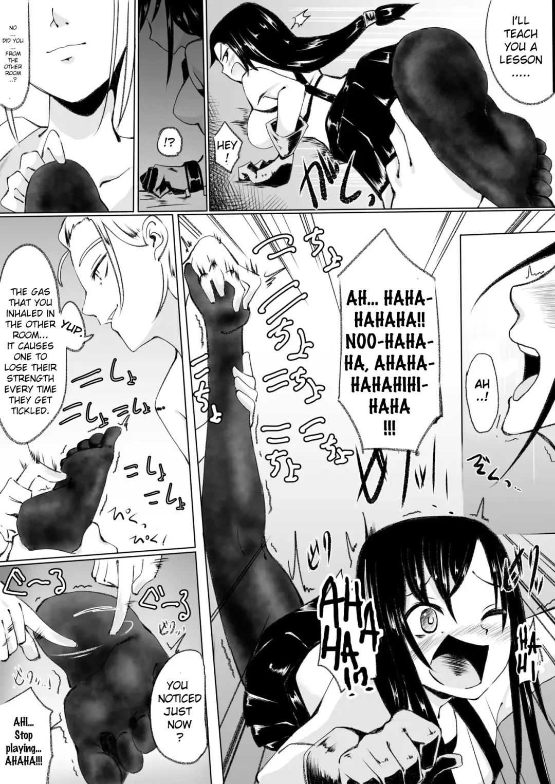 Kakutou Shoujo ga Kyahaha! kara Kusugurareru Fhentai - Page 7