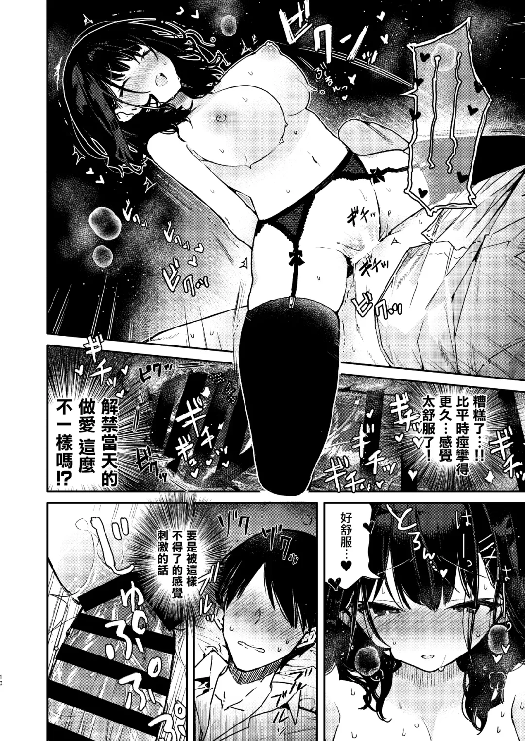 [Mutou Koucha] Seiyoku Tsuyome na Kanojo to Kinyoku Kaikin Renzoku Shasei Ecchi Fhentai - Page 11