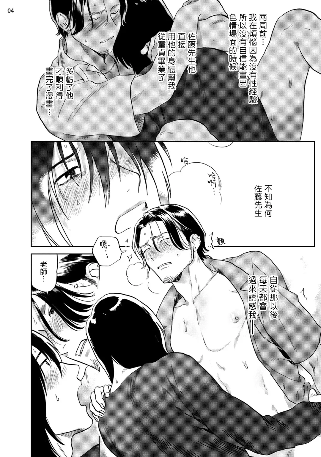 [Nitako] Ecchi Scene ga Egakenai Mangaka o Chinpira Assistant ga Nantoka Suru Hanashi Zenpen | 画不出色情场景的漫画家靠小混混助手想办法解决 前篇+后篇 Fhentai - Page 39