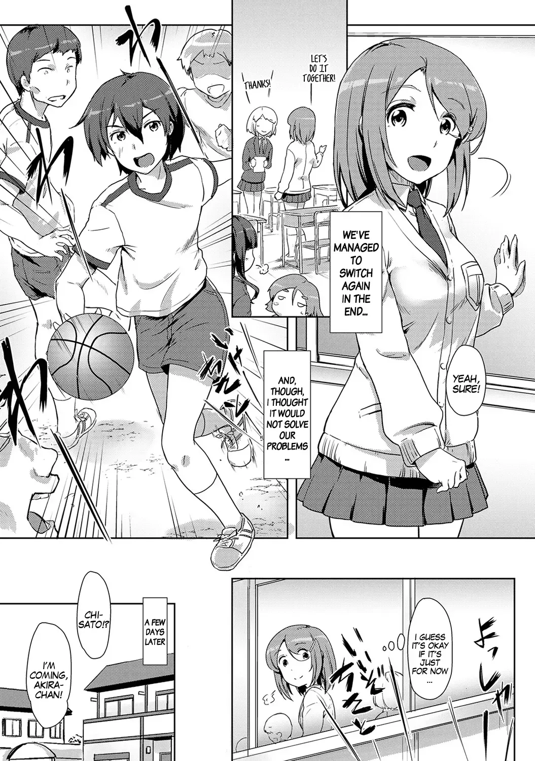 [Tokinobutt] Ecchi Shitara Irekawacchatta!? | We Switched Our Bodies After Having Sex!? Ch. 5 Fhentai - Page 23