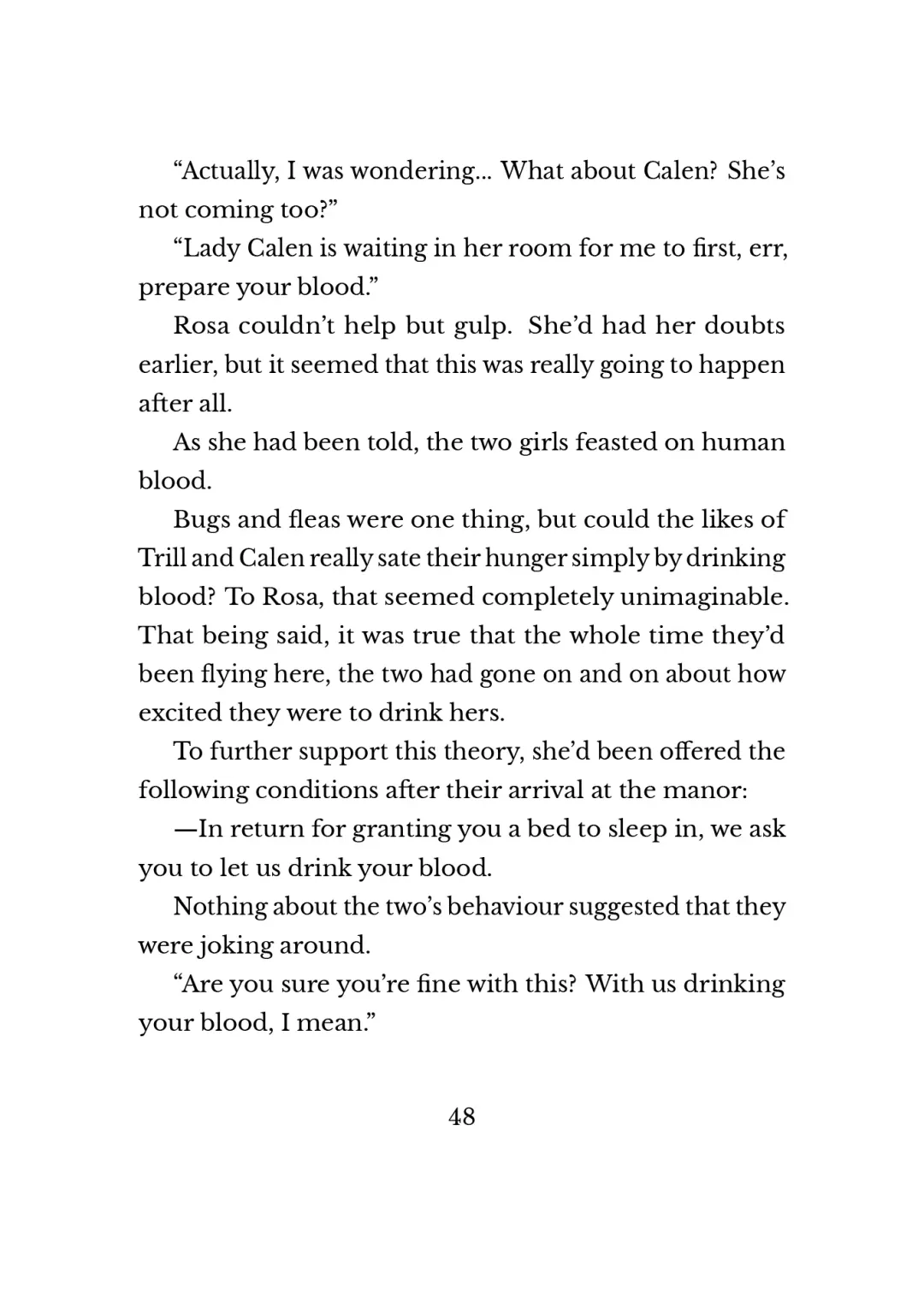 [Kuune Rin] Hiyuri no Kizuna - Furyou Onee-san to Kyuuketsu Shoujo-tachi | Scarlet Lily Bond - Older Delinquent Lady and Little Vampire Girls Ch. 1 Fhentai - Page 48