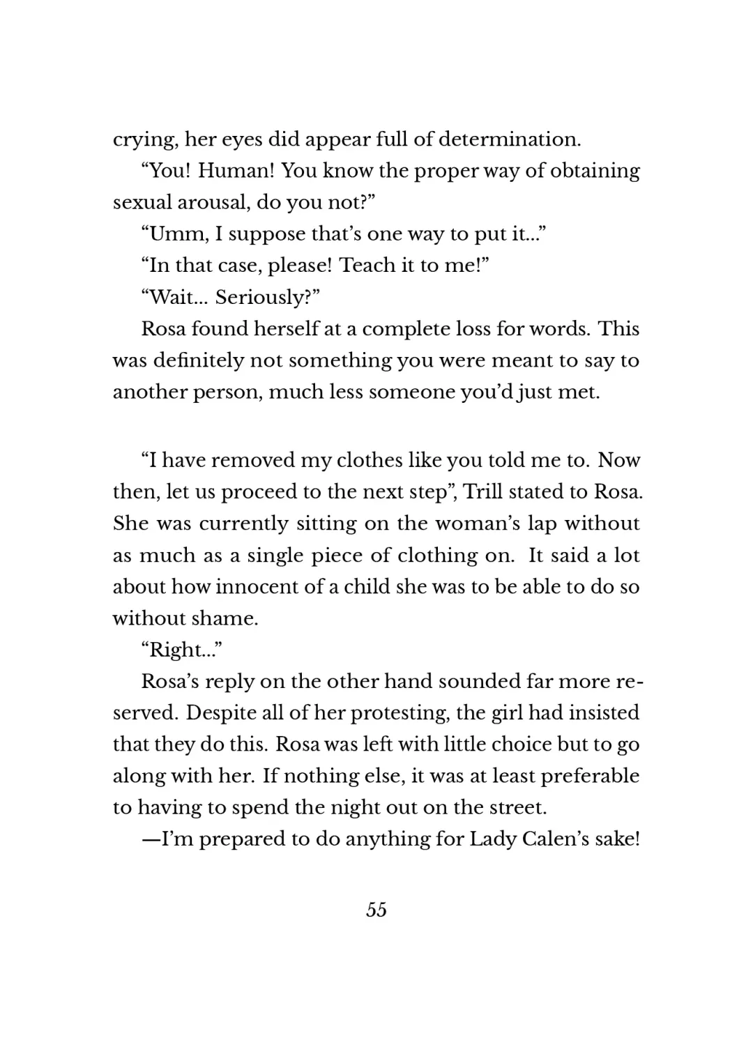 [Kuune Rin] Hiyuri no Kizuna - Furyou Onee-san to Kyuuketsu Shoujo-tachi | Scarlet Lily Bond - Older Delinquent Lady and Little Vampire Girls Ch. 1 Fhentai - Page 55