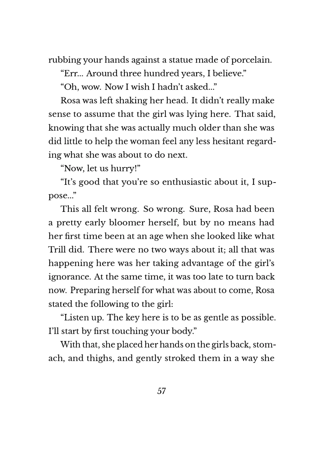 [Kuune Rin] Hiyuri no Kizuna - Furyou Onee-san to Kyuuketsu Shoujo-tachi | Scarlet Lily Bond - Older Delinquent Lady and Little Vampire Girls Ch. 1 Fhentai - Page 57