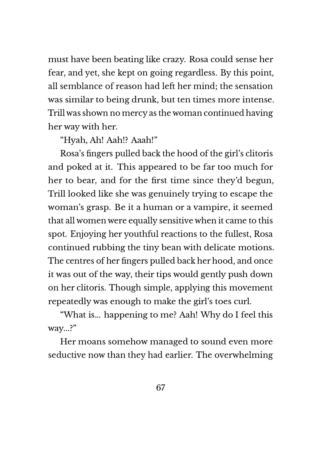 [Kuune Rin] Hiyuri no Kizuna - Furyou Onee-san to Kyuuketsu Shoujo-tachi | Scarlet Lily Bond - Older Delinquent Lady and Little Vampire Girls Ch. 1 Fhentai - Page 67