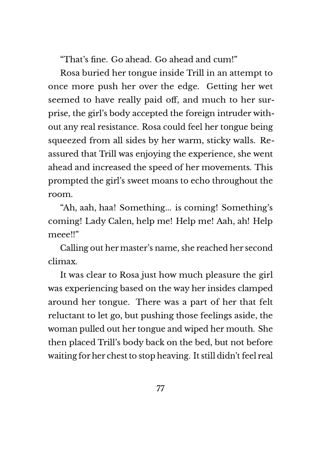 [Kuune Rin] Hiyuri no Kizuna - Furyou Onee-san to Kyuuketsu Shoujo-tachi | Scarlet Lily Bond - Older Delinquent Lady and Little Vampire Girls Ch. 1 Fhentai - Page 77