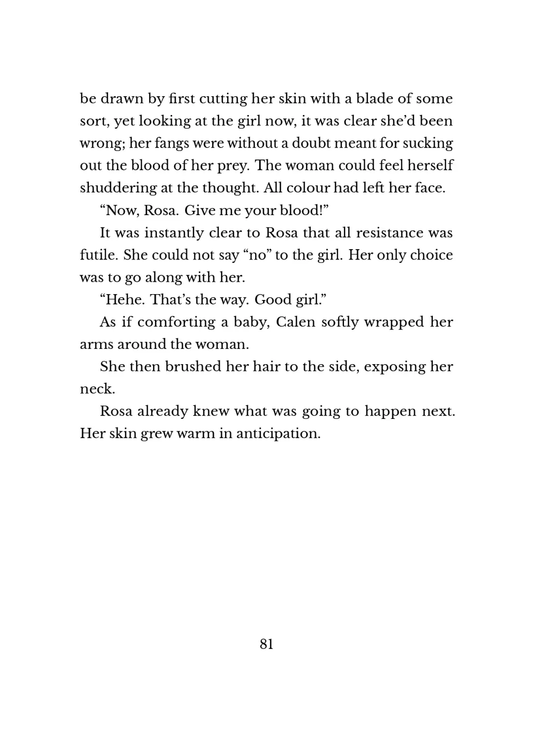 [Kuune Rin] Hiyuri no Kizuna - Furyou Onee-san to Kyuuketsu Shoujo-tachi | Scarlet Lily Bond - Older Delinquent Lady and Little Vampire Girls Ch. 1 Fhentai - Page 81