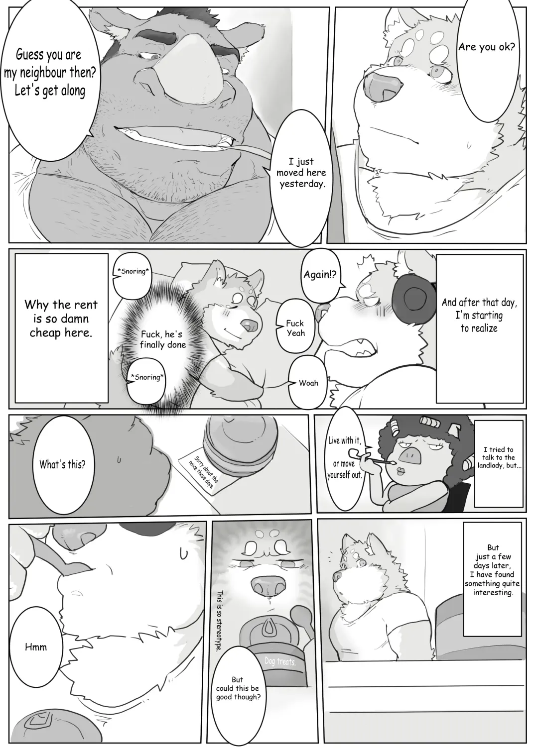 [Renoky] Uncle Rhino Who's Just Moved In Next Door!? Fhentai - Page 4
