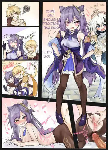 Read [Leogust] Genshin R18 Keqing-chan no Usui Hon - Fhentai