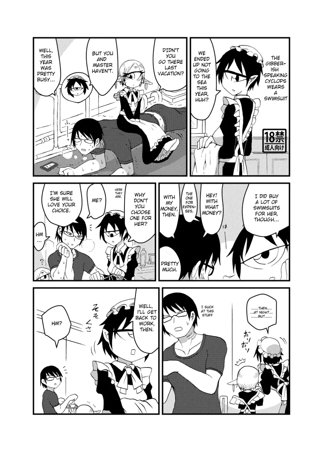[Barakey] Mikai no Chi de Hirotta Nazo Gengo Tangan-chan o Maid to Shite Yatotte Icha Love suru Hon 3.5 Fhentai - Page 16