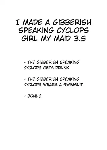 [Barakey] Mikai no Chi de Hirotta Nazo Gengo Tangan-chan o Maid to Shite Yatotte Icha Love suru Hon 3.5 Fhentai - Page 2